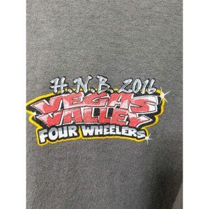Hnb Men's Grey Graphic Tee T Shirt XL Vegas Valley